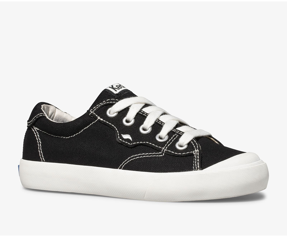 Zapatillas Keds Niños Negras - Crew Kick 75 - 925-KRFZJN